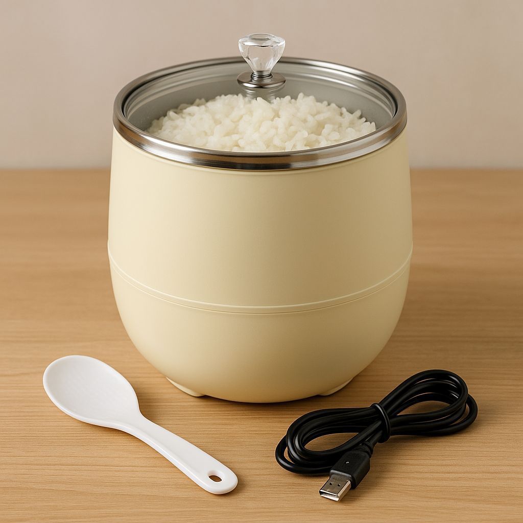 Miniatura 3 de MINI OLLA ARROCERA ELECTRICA